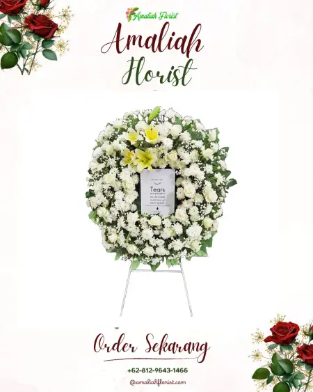 Krans Bunga Duka Permanu